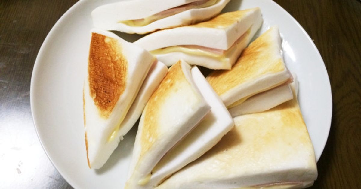 ハムはんサンド by たかみつクック 【クックパッド】 簡単おいしい