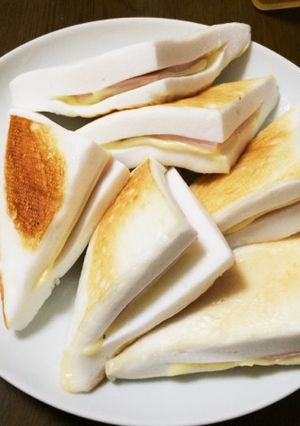 ハムはんサンド-レシピのメイン写真