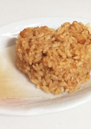 ココットで☆簡単ふんわり焼きおにぎり-レシピのメイン写真