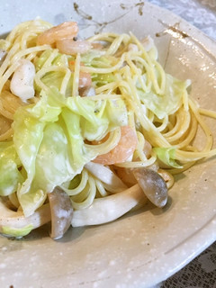 時短♪和えるだけ♡エビマヨパスタ-レシピのメイン写真