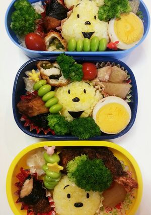 キャラ弁★くまのプーさん-レシピのメイン写真