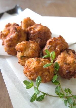 えびと長芋のがんもどき＊ふわふわ揚げ-レシピのメイン写真