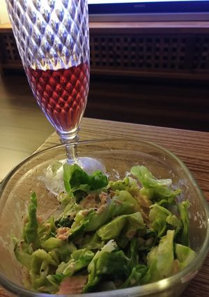 ☆キャベツとツナサラとシャンパン★-レシピのメイン写真