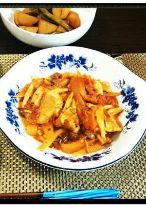 シロさんの鶏肉のトマト煮込み-レシピのメイン写真