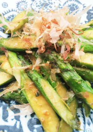 アスパラ炒め☆めんつゆマヨネーズ味☆-レシピのメイン写真