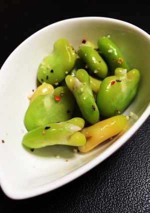 そら豆で超簡単おつまみ-レシピのメイン写真