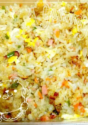 美味しいよ♡こってり好き必見！マヨ炒飯♡-レシピのメイン写真