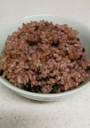 玄米&雑穀米&キヌアの圧力鍋炊き-レシピのメイン写真