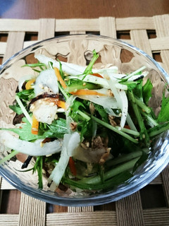 水菜の和なサラダ-レシピのメイン写真