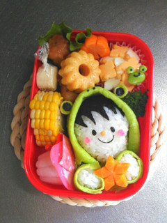 カエルのかっぱ弁当-レシピのメイン写真