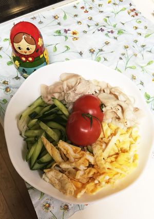 創味のつゆで、ぶっかけ稲庭うどん-レシピのメイン写真