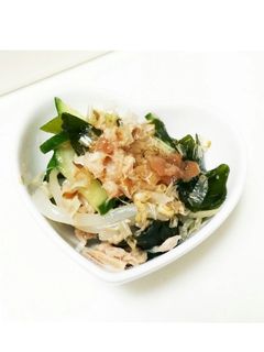 手作り梅ドレッシングのサラダ-レシピのメイン写真