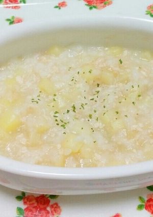 離乳食中期～鶏と野菜のいも粥-レシピのメイン写真