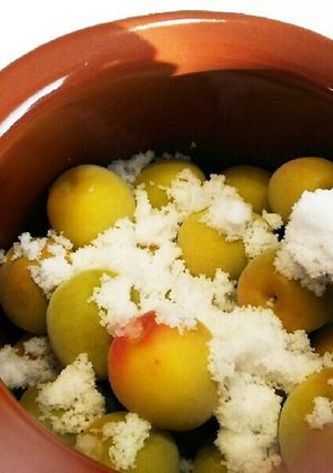母直伝！お湯をかける 梅干しの作り方-レシピのメイン写真
