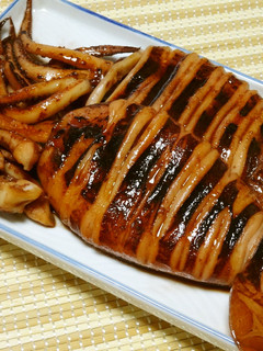 フライパンde簡単★イカのぽっぽ焼き-レシピのメイン写真