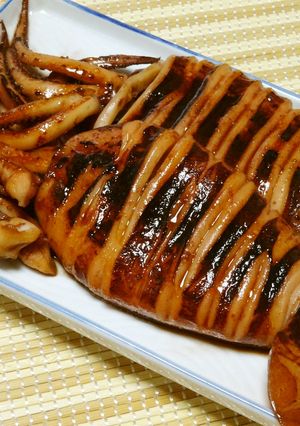 フライパンde簡単★イカのぽっぽ焼き-レシピのメイン写真