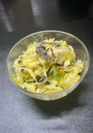 塩ダレ千切りキャベツ-レシピのメイン写真