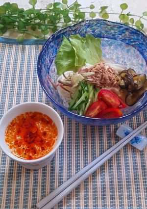 脱マンネリ！ピリ辛旨素麺-レシピのメイン写真