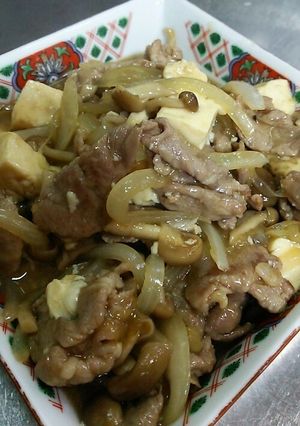 時短‼水切り不用‼簡単肉豆腐‼-レシピのメイン写真