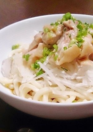 柚子胡椒で鶏塩冷やしうどん☆-レシピのメイン写真