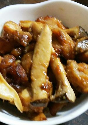 ご飯がススム！チキンとエリンギ炒め-レシピのメイン写真