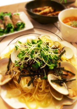パスタ屋さん直伝☆ハマグリのスープパスタ-レシピのメイン写真