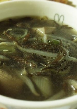 磯の香り＊ひじきスープ-レシピのメイン写真