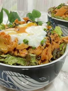 簡単♡豚キムチ丼-レシピのメイン写真