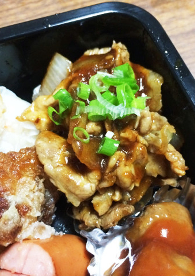 お弁当、簡単おかずに豚バラの焼肉炒め-レシピのメイン写真