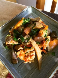 鶏肉とナスのキムチ炒め-レシピのメイン写真