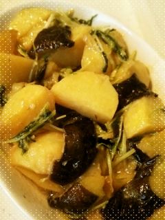 じゃがいもと茄子の味噌炒め-レシピのメイン写真