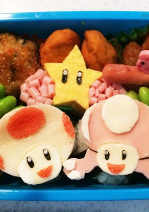 ☆キャラ弁☆キノピオ キノピコ-レシピのメイン写真