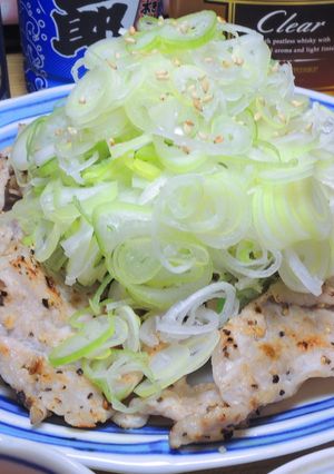 簡単! 豚肉のネギ塩ニンニク焼き-レシピのメイン写真