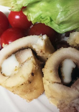 高野豆腐とのりの佃煮 くるくるフライ-レシピのメイン写真