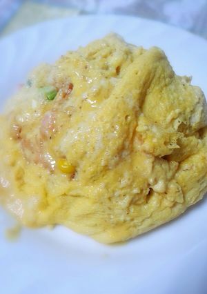 大絶賛!絶対成功ふわふわスフレオムライス-レシピのメイン写真