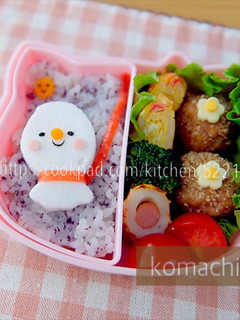 幼稚園 お弁当♡てるてるぼうず-レシピのメイン写真