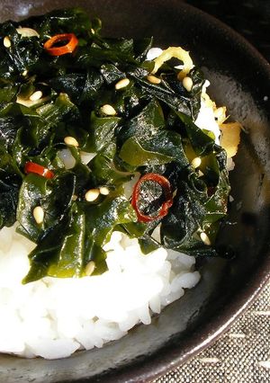 ご飯おかわり！わかめ炒め（ふりかけ？）-レシピのメイン写真