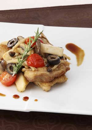 鶏肉と茸のソテー　オイスターバターソース-レシピのメイン写真