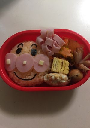 1歳3ヶ月☆アンパンマンキャラ弁☆-レシピのメイン写真