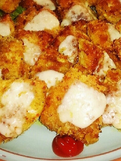 ☆簡単♪鶏むねカレーチーズ焼き☆-レシピのメイン写真