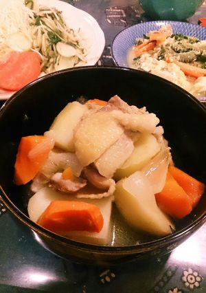 塩鶏とじゃがいもの塩煮-レシピのメイン写真
