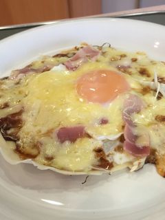お好み焼きの生地とフライパンで簡単☆ピザ-レシピのメイン写真