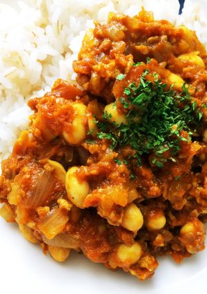大豆でタンパク質チャージ☆ドライカレー-レシピのメイン写真