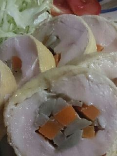 むね肉で簡単ごちそう巻き-レシピのメイン写真