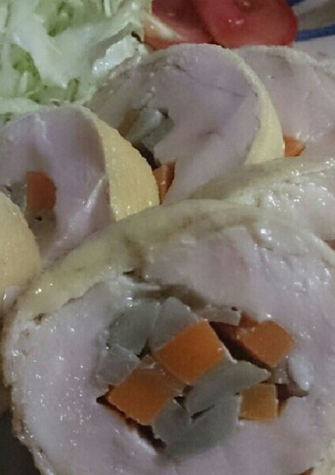 むね肉で簡単ごちそう巻き-レシピのメイン写真