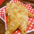 ハムとチーズの三角パイ