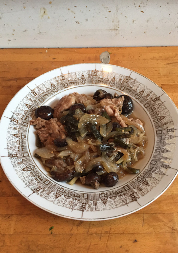 ミニ椎茸と豚肉の甘辛炒め-レシピのメイン写真