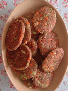 卵不使用!ひき肉の手づかみハンバーグ-レシピのメイン写真