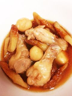 手羽元と里芋の煮物-レシピのメイン写真