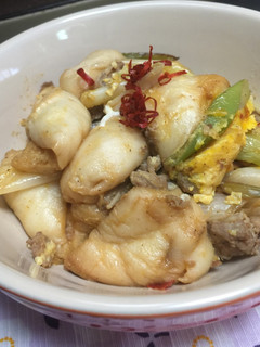 餅麩と牛肉のピリ辛炒め煮-レシピのメイン写真